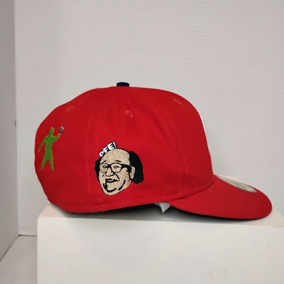 Men's New Era Philadelphia Phillies 59FIFTY "Always Sunny" Frank Red 7 7/8 - Picture 2 of 16